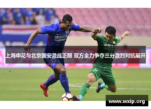 上海申花与北京国安激战正酣 双方全力争夺三分激烈对抗展开